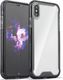 Hurtel Clear Armor etui wytrzymały pokrowiec z żelową ramką Motorola Moto G7 Plus czarny uniwersalny 1
