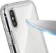 Hurtel Clear Armor etui wytrzymały pokrowiec z żelową ramką Motorola Moto G7 Plus czarny uniwersalny 3