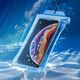 Baseus Baseus Safe Airbag Waterproof Case uniwersalny wodoodporny pokrowiec IPX8 etui 6.5'' czarny (ACFSD-C01) uniwersalny 13