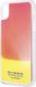 Guess Guess GUHCPXGLCPI iPhone X/Xs różowy /pink hard case California Glow in the dark uniwersalny 3