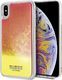 Guess Guess GUHCI65GLCPI iPhone Xs Max różowy /pink hard case California Glow in the dark uniwersalny 1
