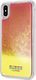 Guess Guess GUHCI65GLCPI iPhone Xs Max różowy /pink hard case California Glow in the dark uniwersalny 1
