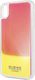 Guess Guess GUHCI65GLCPI iPhone Xs Max różowy /pink hard case California Glow in the dark uniwersalny 2