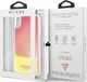 Guess Guess GUHCI65GLCPI iPhone Xs Max różowy /pink hard case California Glow in the dark uniwersalny 6