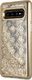 Guess Guess GUHCS10PEOLGGO S10 G973 złoty /gold hard case 4G Peony Liquid Glitter uniwersalny 2