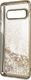 Guess Guess GUHCS10PEOLGGO S10 G973 złoty /gold hard case 4G Peony Liquid Glitter uniwersalny 4