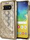 Guess Guess GUHCS10LPEOLGGO S10e G970 złoty /gold hard case 4G Peony Liquid Glitter uniwersalny 1