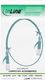 InLine Flat Patch kabel, U/FTP, Cat.6A, zielony, 0.5m 2