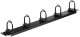 NetRack Organizator kabli 19”/1U Czarny (119-001-010-002) 2