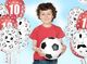 Party Deco Balony Piłka Nożna, 30 cm, 6 szt uniwersalny 2