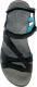 Elbrus Sandały damskie Laren Black/Light blue r. 37 5