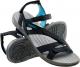Elbrus Sandały damskie Laren Black/Light blue r. 37 6