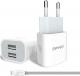 Ładowarka Usams IPCUJT01 2x USB-A 2.4 A (IPCUJT01) 1