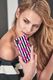 Puro Puro Glam Miami Stripes - Etui Iphone Xs / X (kiss) 4