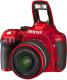Lustrzanka Pentax K 50 Kit czerwony + DAL 18-55 WR + 50-200 WR (10996) 5