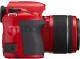 Lustrzanka Pentax K 50 Kit czerwony + DAL 18-55 WR + 50-200 WR (10996) 7