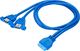 Akyga AK-CA-62 2x USB 3.0 A (f) / USB 3.0 19-pin header (f) 1