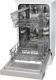 Zmywarka Amica DSM404D 6