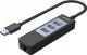 HUB USB Unitek 1x RJ-45  + 3x USB-A 3.1 Gen1 (Y3045) 1
