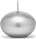 Party Deco Świece pływające, srebrne, 4 cm, 50 szt. uniwersalny 1