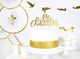 Party Deco Toppery na tort komunijny, złote, 31,5 cm, 6 szt. uniwersalny 4