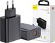 Ładowarka Baseus Speed PPS 1x USB-A 1x USB-C 5 A (CCFS-C01) 1