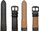 Alogy Skórzany pasek Alogy leather band do Samsung Gear S3 /Watch 46 mm czarny uniwersalny 6