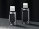 Adapter USB Rock Lightning - USB-C Czarny  (49274) 4