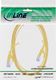 InLine Patchcord InLine® płaski, U / FTP, kat. 6A, zólty, 3m 2