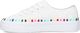 Tommy Hilfiger Tommy Hilfiger Rainbow Flatform - Trampki Damskie - FW0FW04069 100 38 4
