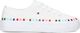 Tommy Hilfiger Tommy Hilfiger Rainbow Flatform - Trampki Damskie - FW0FW04069 100 38 5