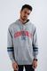 Converse Bluza męska Collegiate Text Pullover Hoodie Vintage Grey Heather r. XL (10017352-A02) 1