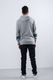 Converse Bluza męska Collegiate Text Pullover Hoodie Vintage Grey Heather r. XL (10017352-A02) 3