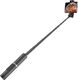 Selfie stick Usams USAMS Selfie Stick Phantom Bluetooth tripod czarny/black ZB6401 (US-ZB064) 2