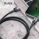 Kabel USB Usams USB-A - Lightning 1 m Czarny 1