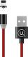 Kabel USB Usams USB-A - Lightning 1 m Czerwony (63738-uniw) 2