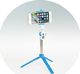 Selfie stick Blun Zestaw do selfie Blun pilot Bluetooth tripod niebieski/blue 2