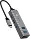 HUB USB Baseus 5x USB-A 3.0 (CAHUB-D0G ) 1