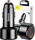 Ładowarka Baseus BS-C20C 1x USB-A 1x USB-C 6 A  (BSU057BLK) 1