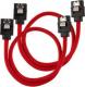 Corsair SATA - SATA, 0.3m, Czerwony (ZUAD-1046) 1