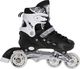 Rolki Nils Extreme NH10905 z wymienną płozą regulowane czarno-białe r. 31-34 13