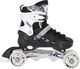 Rolki Nils Extreme NH10905 z wymienną płozą regulowane czarno-białe r. 31-34 19