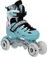 Rolki Nils Extreme NH10905 z wymienną płozą regulowane miętowe r. 31-34 6
