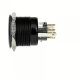 DimasTech DimasTech Vandalismusschalter/-taster 25mm, Blackline Dot - RGB 2