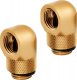 Corsair Corsair Hydro X Series 90 Grad G1/4 Fitting Adapter Twin Pack - 3