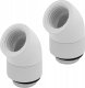 Corsair Corsair Hydro X Series 45 Grad G1/4 Fitting Adapter Twin Pack - 2