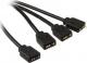 Akasa 3-pin - 3-pin x3, 0.5m, Czarny (MOLE-055) 1