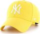 47brand Czapka z daszkiem New York Yankees żółta r. uniwersalny 1