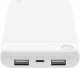 Powerbank Belkin Power Bank BoostCharge 10k + Lightning + kabel biały-F7U065btWHT 1