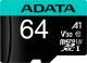 Karta ADATA Premier Pro MicroSDXC 64 GB Class 10 UHS-I/U3 A2 V30 (AUSDX64GUI3V30SA2-RA1) 1